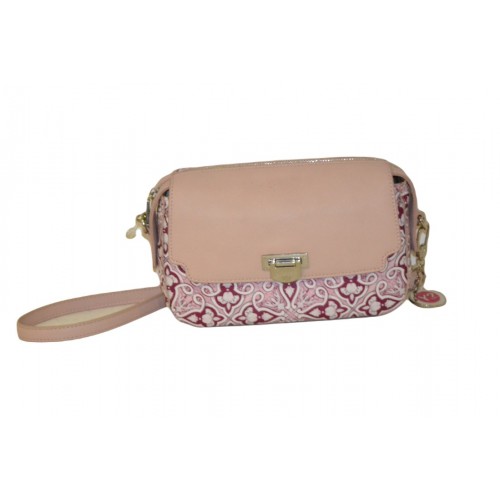 Tracollina Y Not  borsa in eco pelle pink