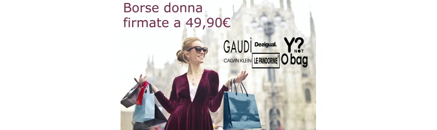 Borse donna a 49 euro - Silvanaccessorimoda.com-Outlet on line 